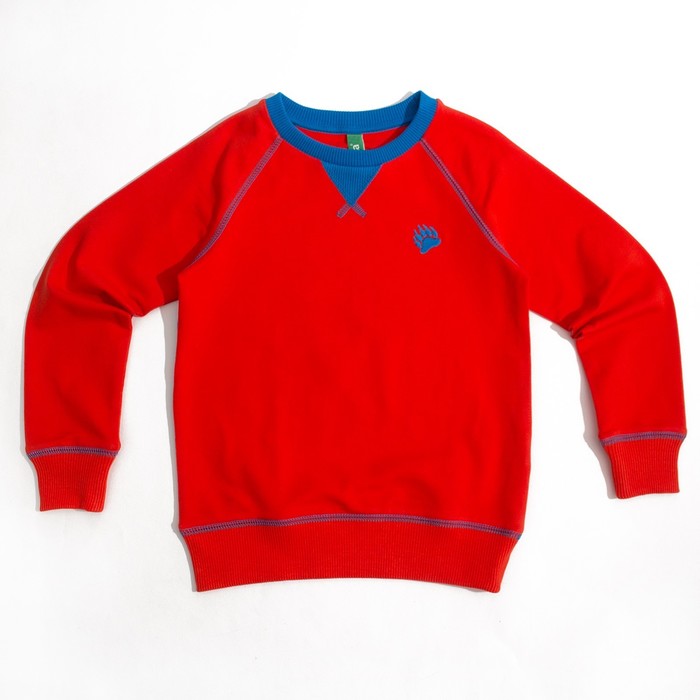 Толстовка для мальчика, рост 134/140, см, цвет оранжевый