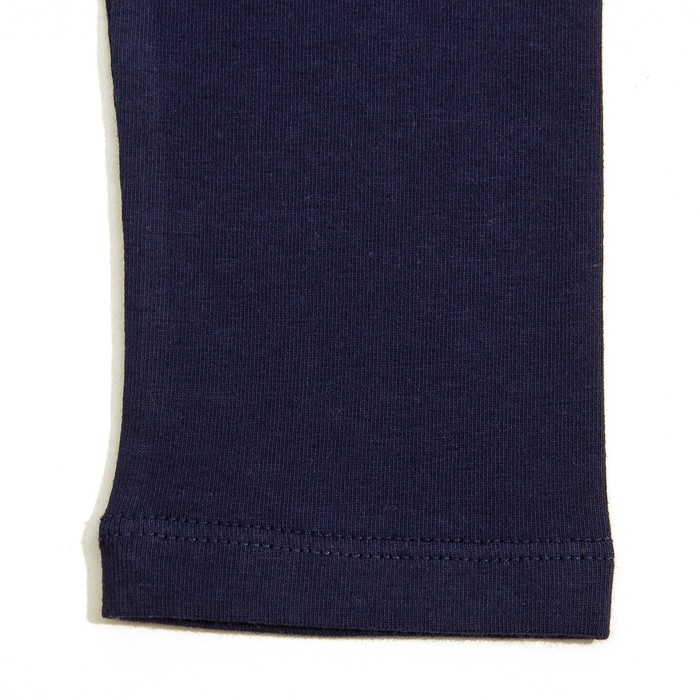 Комплект для девочки, рост 122/128 см, цвет синий, принт звезды