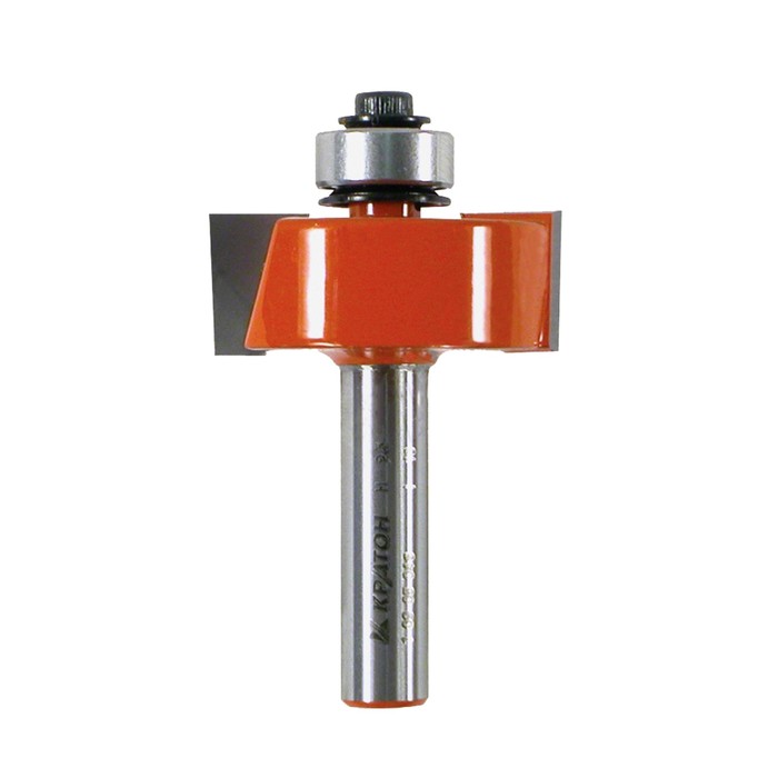 Фреза "Кратон" PROFESSIONAL, кромочная фальцевая с подшипником, d=25.4 мм, Н реза=13 мм