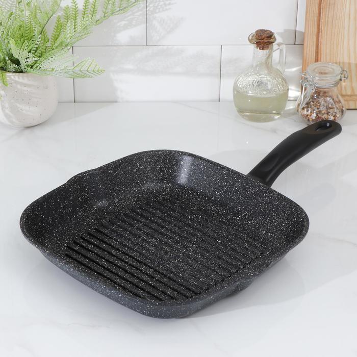 Сковорода-гриль 26 см, квадратная