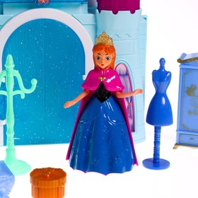 Замок для кукол «Чудо» с аксессуарами, световые и звуковые эффекты от Сима-ленд