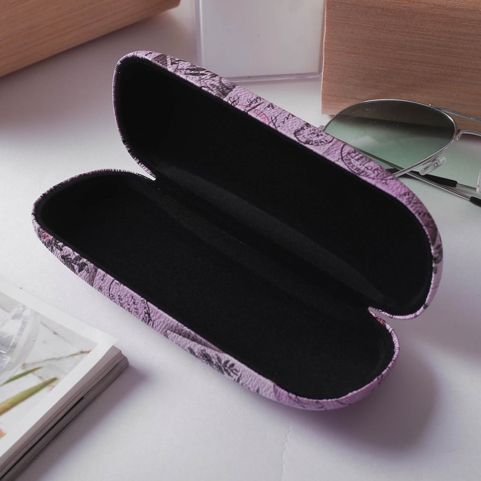 Футляр для очков Шарль, 16,5*4*6,5см, цветы микс