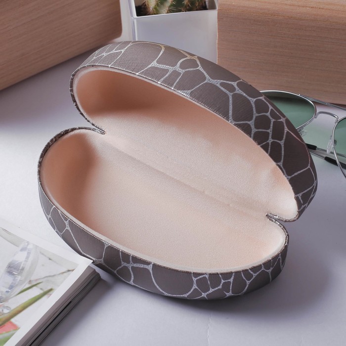 Футляр для очков Патрик, 16*6*7см, отдел, темно-коричневый