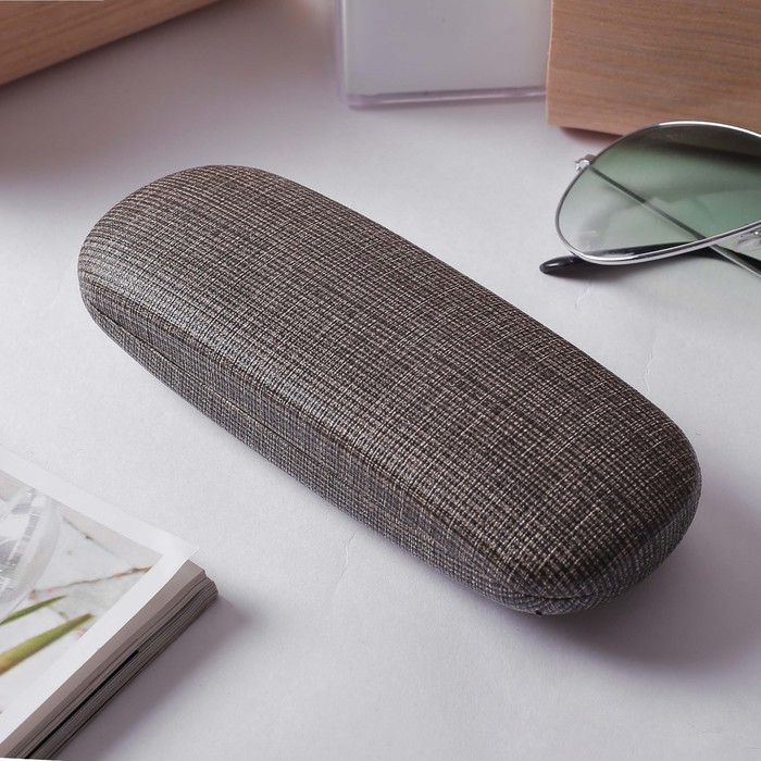 Футляр для очков Ролан, 16*3,5*6см, отдел, микс