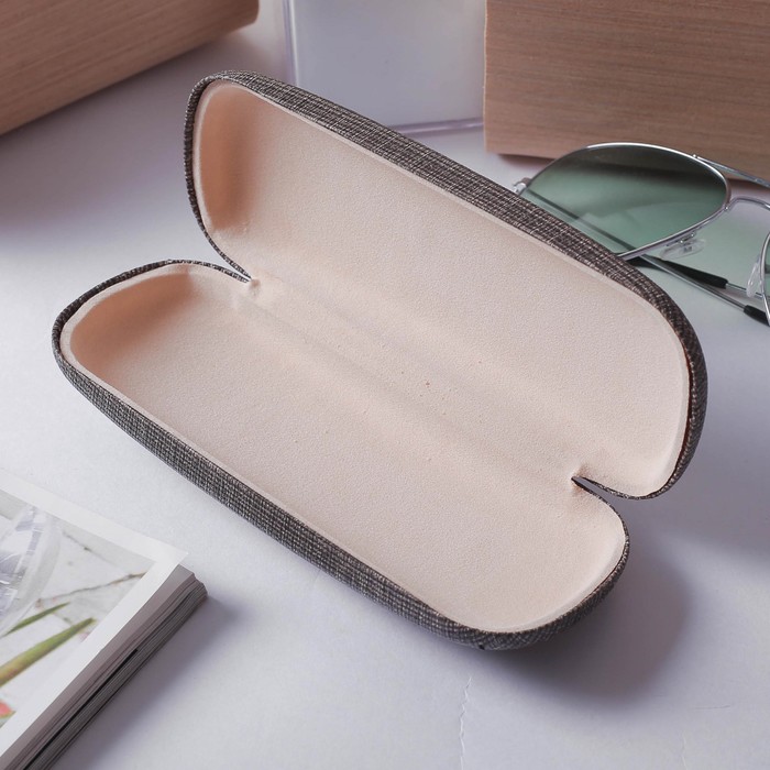 Футляр для очков Ролан, 16*3,5*6см, отдел, микс