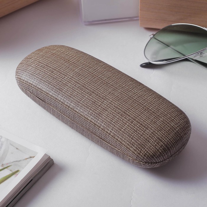 Футляр для очков Ролан, 16*3,5*6см, отдел, микс