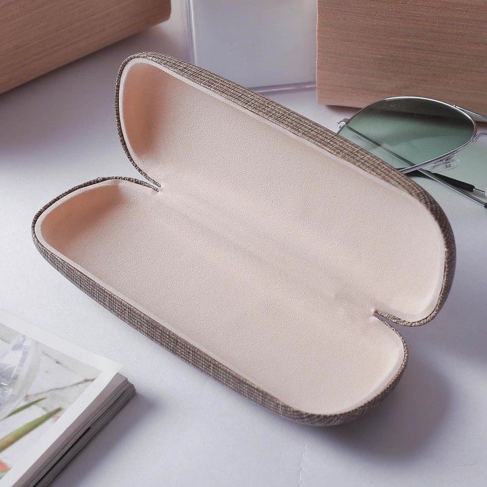 Футляр для очков Ролан, 16*3,5*6см, отдел, микс