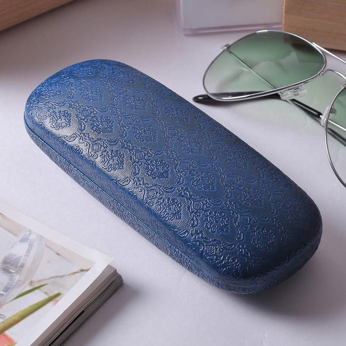 Футляр для очков Леонард, 15,5*3,5*6см, отдел, микс