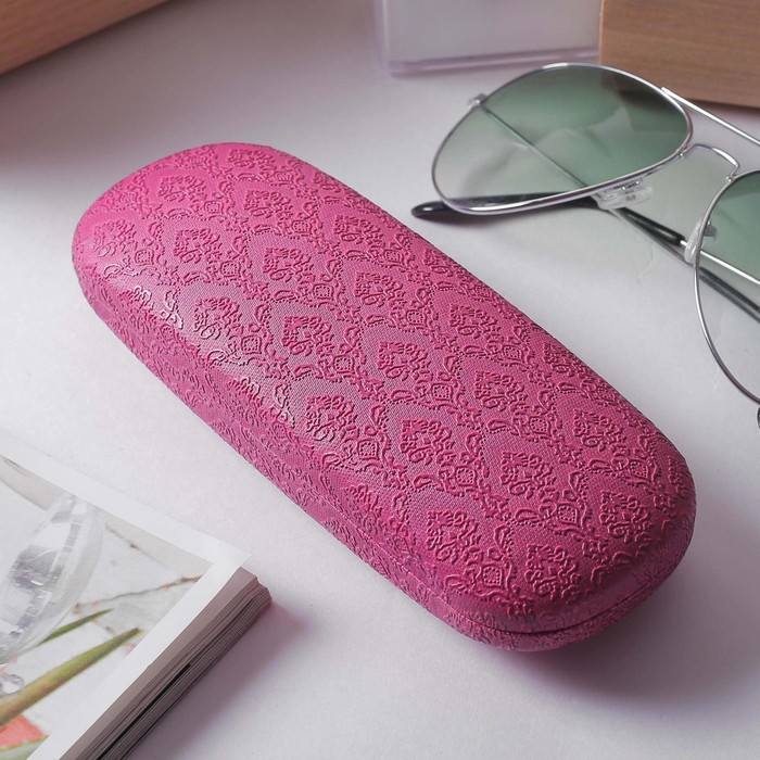 Футляр для очков Леонард, 15,5*3,5*6см, отдел, микс