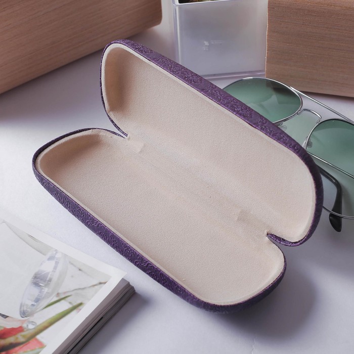 Футляр для очков Леонард, 15,5*3,5*6см, отдел, микс