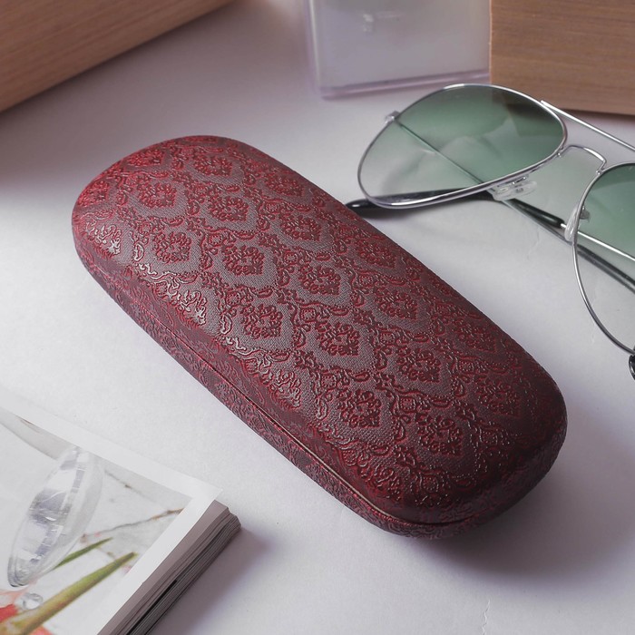 Футляр для очков Леонард, 15,5*3,5*6см, отдел, микс