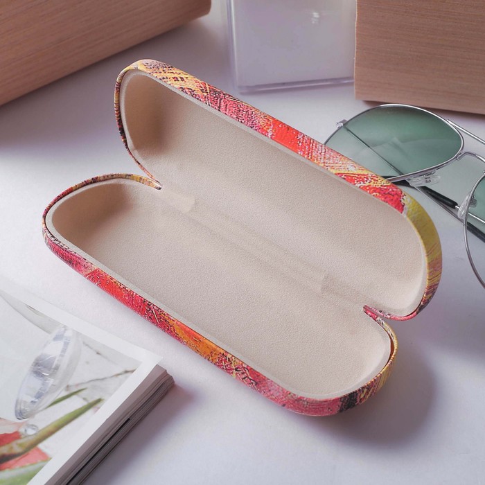 Футляр для очков Дик, 16*3,5*6см, отдел, микс