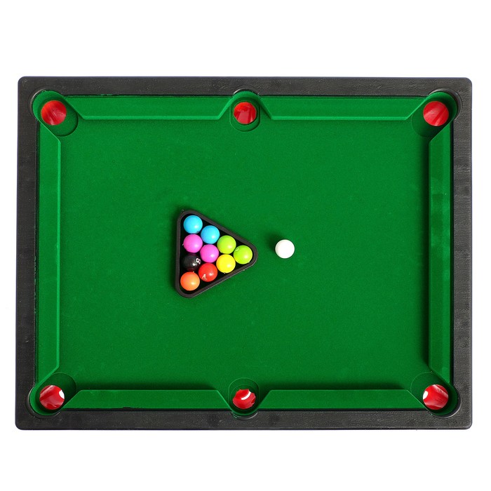 Настольный бильярд "Весёлый снукер"