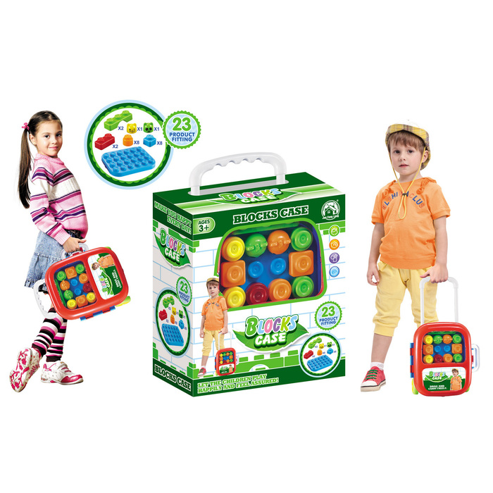 Конструктор в чемодане «Развивающий», 33 детали