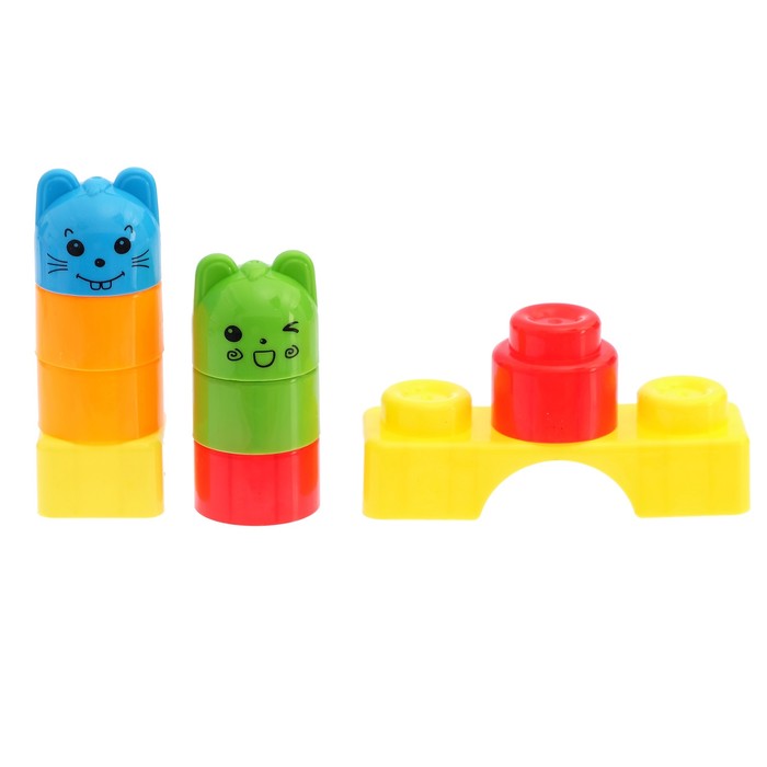 Конструктор в чемодане «Развивающий», 33 детали