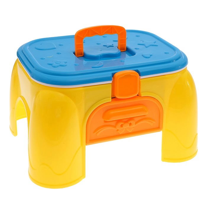 Развивающий конструктор-табурет, 33 детали