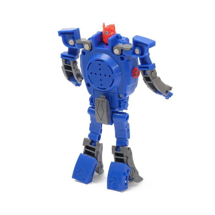 Робот-трансформер "Часы",трансформируется в часы, МИКС 4 вида