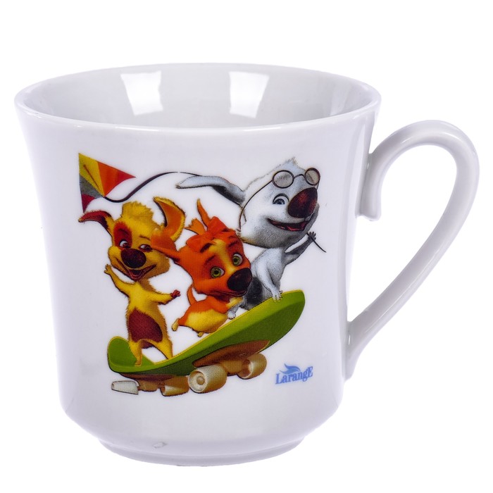 Кружка 250 мл "Озорная семейка на скейте"