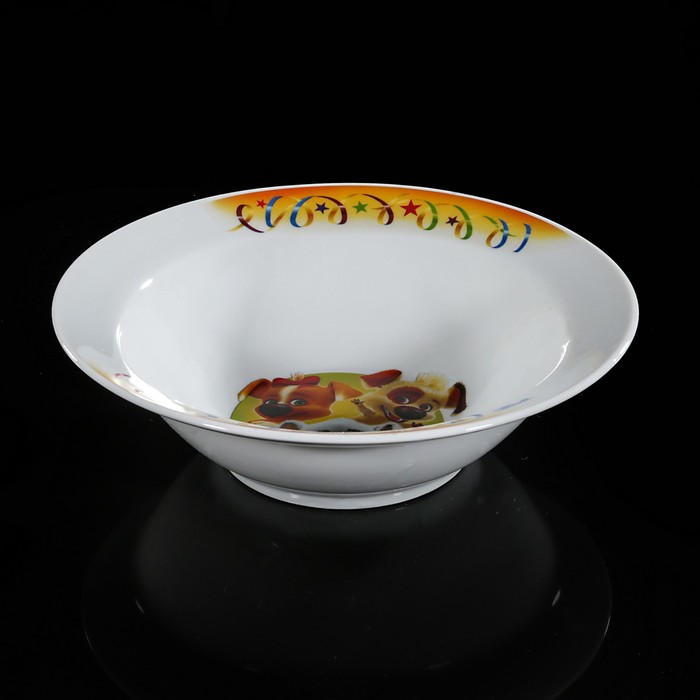 Набор посуды "Всезнайка Рекс", 3 предмета: кружка 250 мл, миска 300 мл, тарелка 20 см