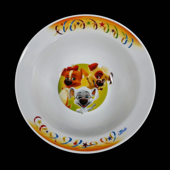 Набор посуды "Всезнайка Рекс", 3 предмета: кружка 250 мл, миска 300 мл, тарелка 20 см