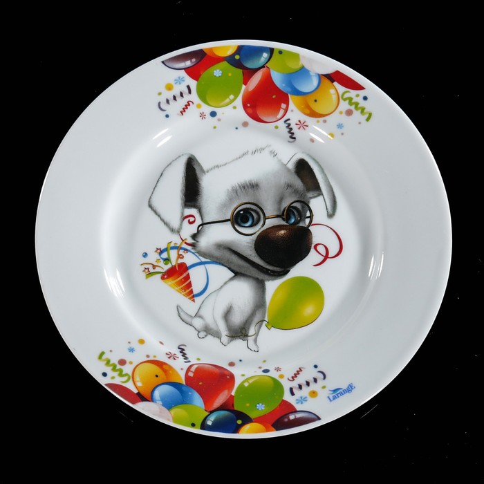 Набор посуды "Всезнайка Рекс", 3 предмета: кружка 250 мл, миска 300 мл, тарелка 20 см