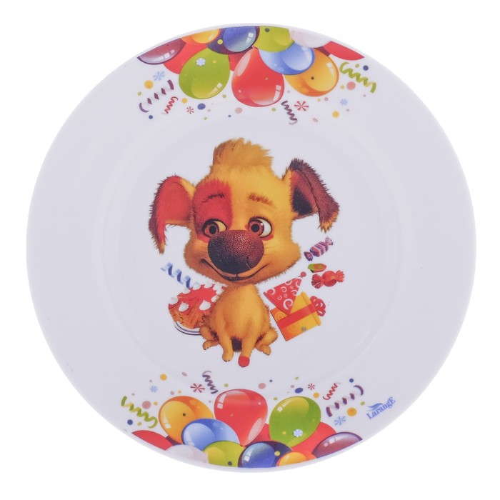 Тарелка мелкая 20 см "Озорной Бублик"