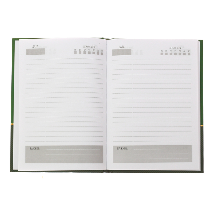 Ежедневник "С Днём защитника Отечества!" , твёрдая обложка, А5, 80 листов