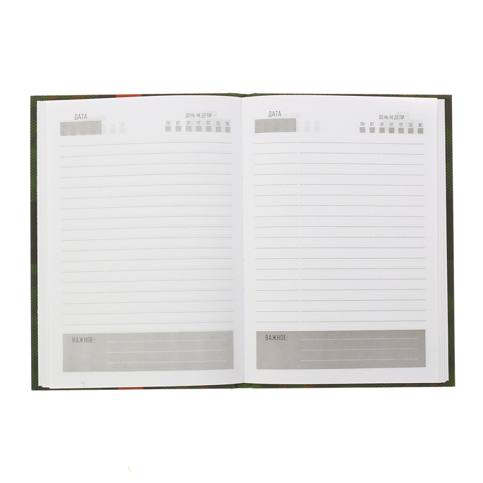 Ежедневник "С 23 Февраля", твёрдая обложка, А5, 80 листов