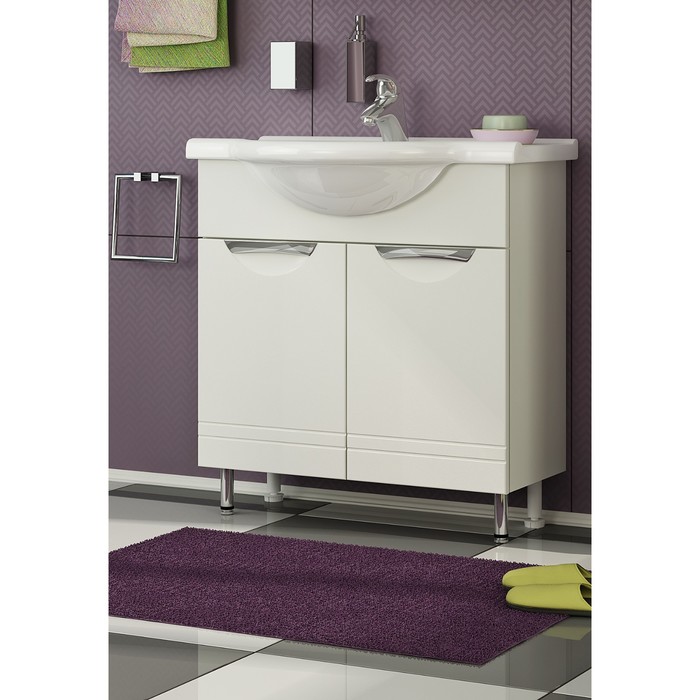 Тумба Sun&Aqua "Джика 65", 2 двери, под умывальник "Стелла 65"