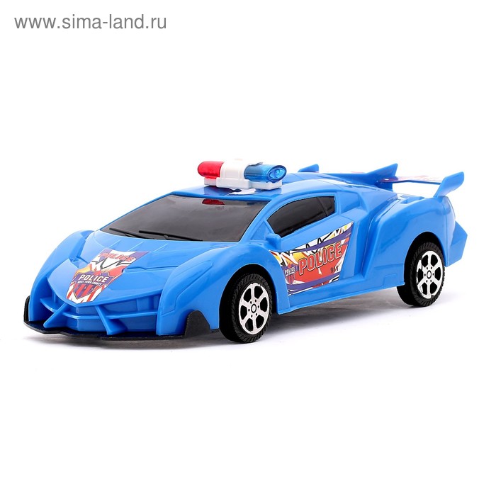 цена Машина инерционная «Полиция», цвета МИКС