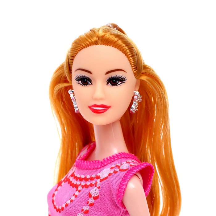 Кукла модель "Жанна", с аксессуарами, МИКС