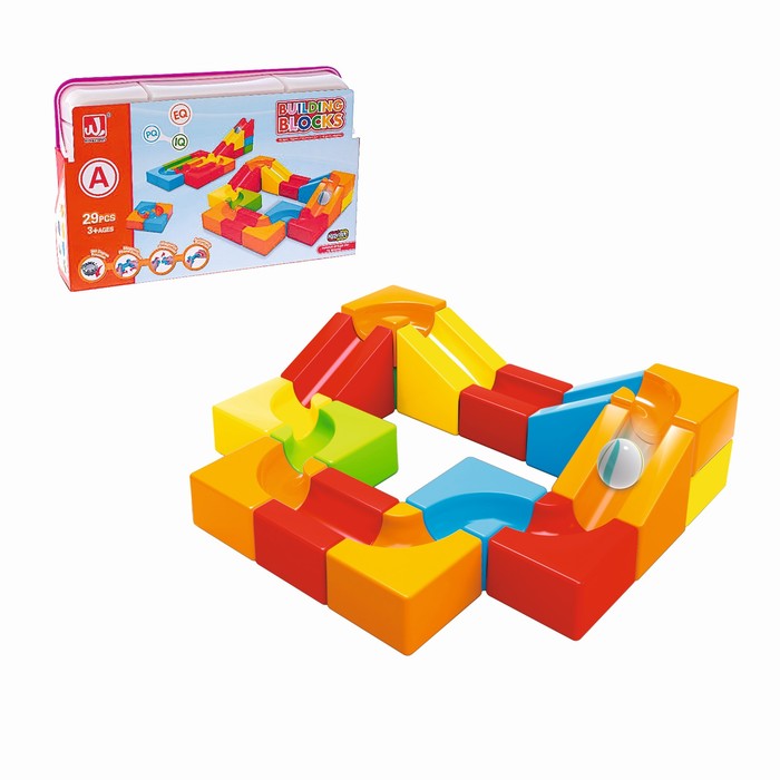 Конструктор магнитный «Трек-лабиринт», 29 деталей