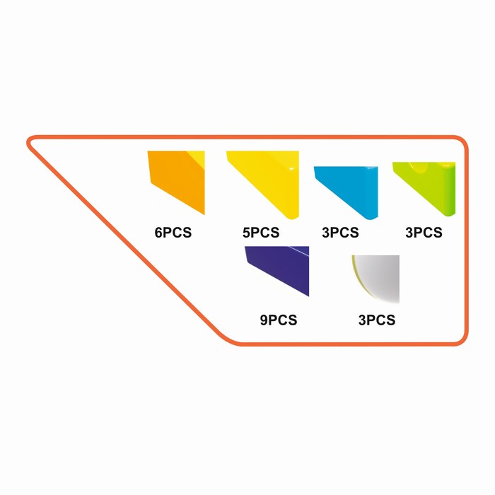 Конструктор магнитный «Трек-лабиринт», 29 деталей