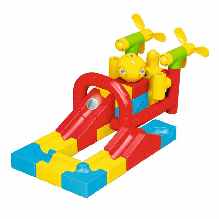 Конструктор магнитный «Парк развлечений», 61 деталь