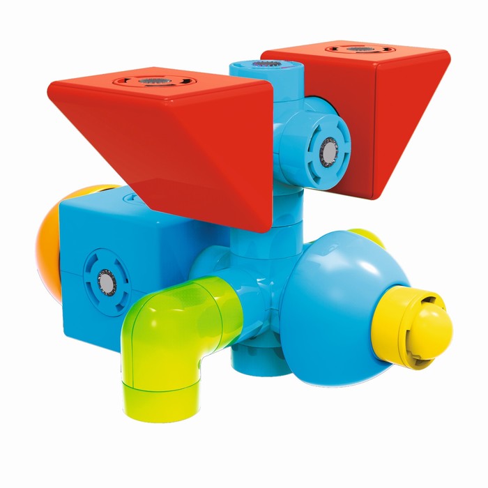 Конструктор магнитный «Парк развлечений», 61 деталь