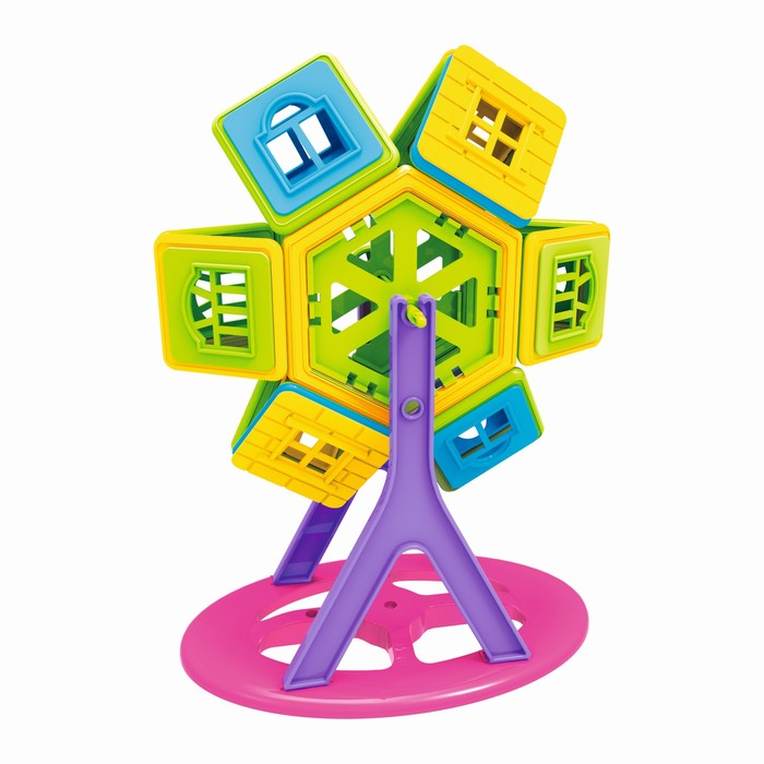 Конструктор магнитный «Замок», 160 деталей