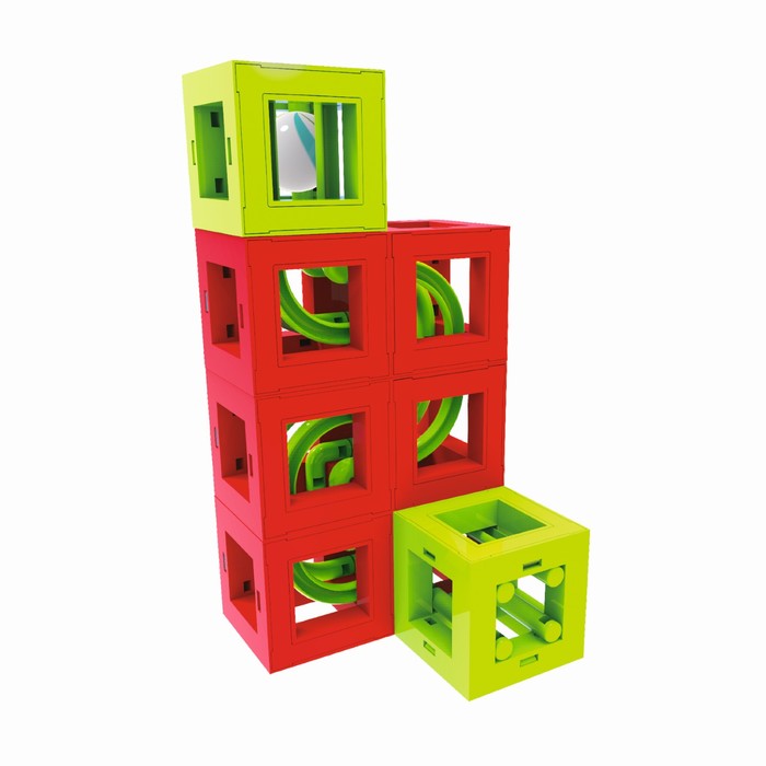 Конструктор магнитный «Трек-лабиринт», 21 деталь