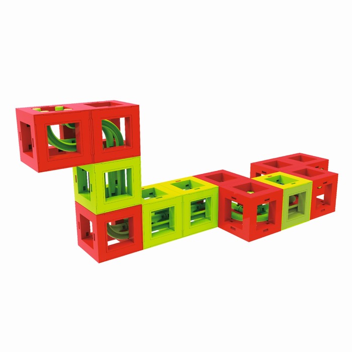 Конструктор магнитный «Трек-лабиринт», 21 деталь