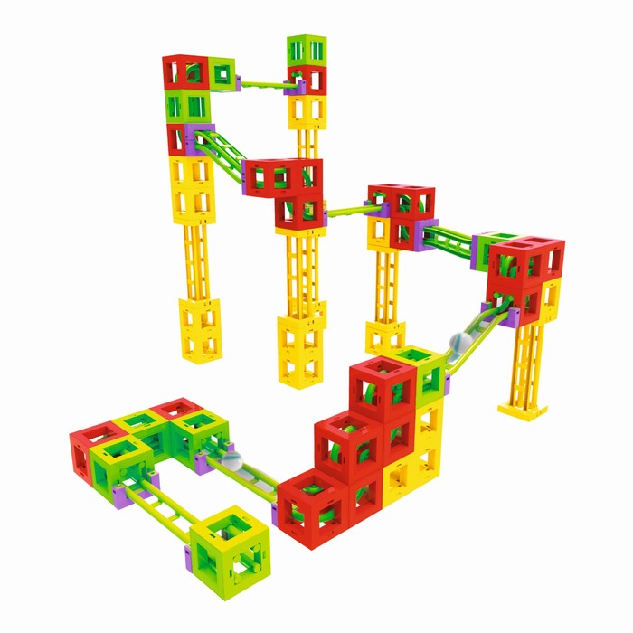Конструктор магнитный «Трек-лабиринт», 73 детали