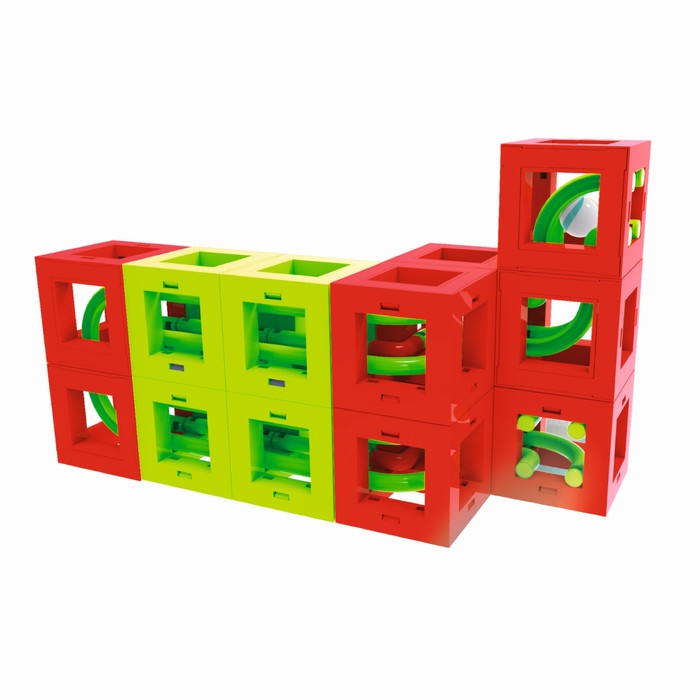 Конструктор магнитный «Трек-лабиринт», 73 детали