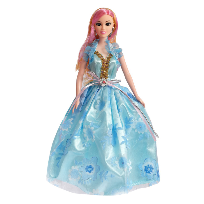 Кукла модель "Лана" в платье, с аксессуарами, МИКС