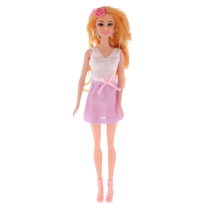 Кукла модель "Соня" в платье, МИКС