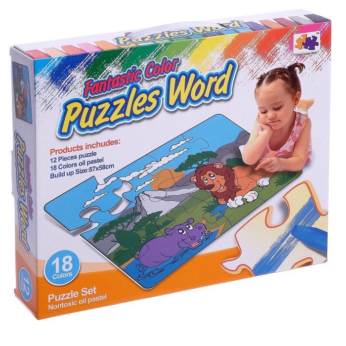 Коврик-пазл "Дикая природа"