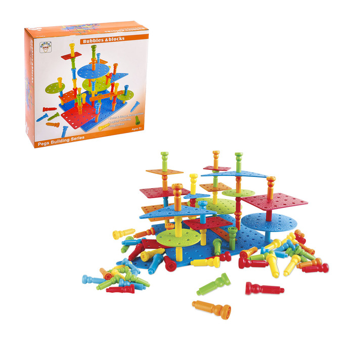 Конструктор «Юный архитектор», 104 детали