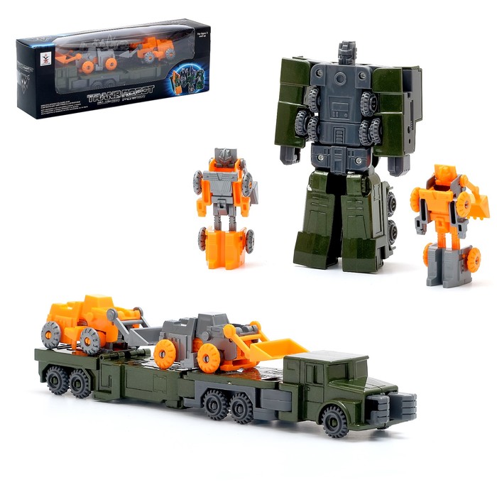 Набор трансформеров «Стройтехника», 3 шт.