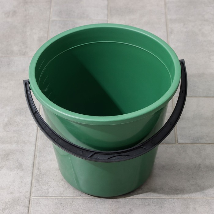 Ведро 10 л с мерной шкалой, цвет МИКС