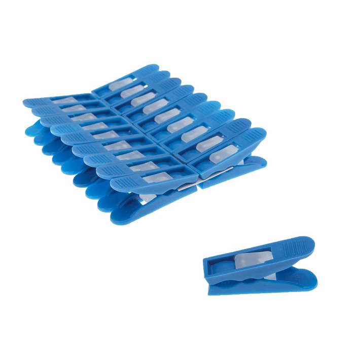 Набор прищепок бельевых 20 шт, цвет МИКС