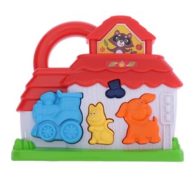 

Развивающая игрушка «Весёлый домик», световые и звуковые эффекты, МИКС