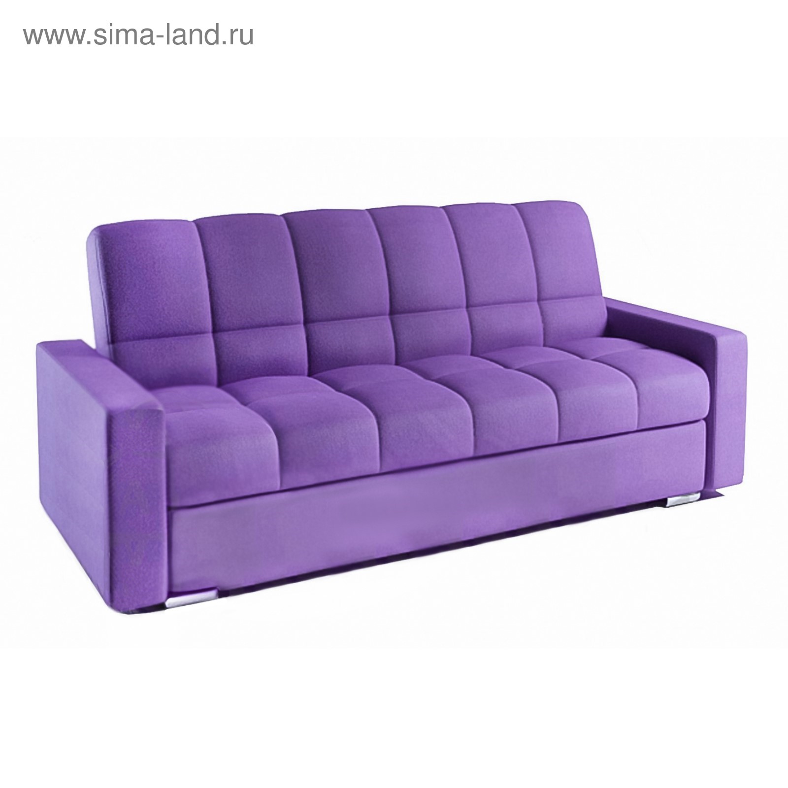 угловой диван лилового цвета