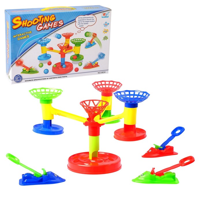 Настольный баскетбол "Баскет катапульта"